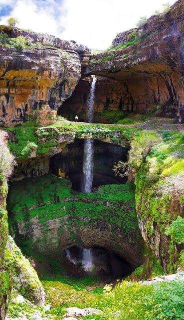 La cueva de los tres puentes (Líbano)