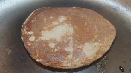 Tortitas de avena y plátano