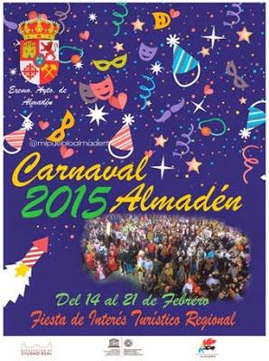 Participa en el concurso del cartel anunciador del carnaval de Almadén de este año