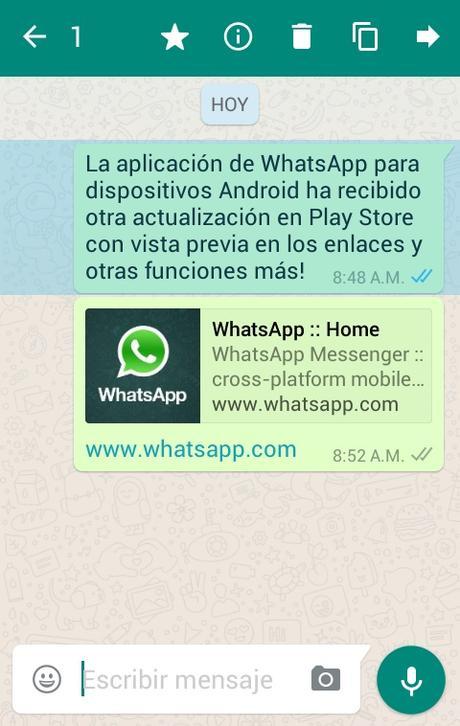 WhatsApp para Android se actualiza con vista previa en los enlaces que envías y recibes IMG_20151125_092606