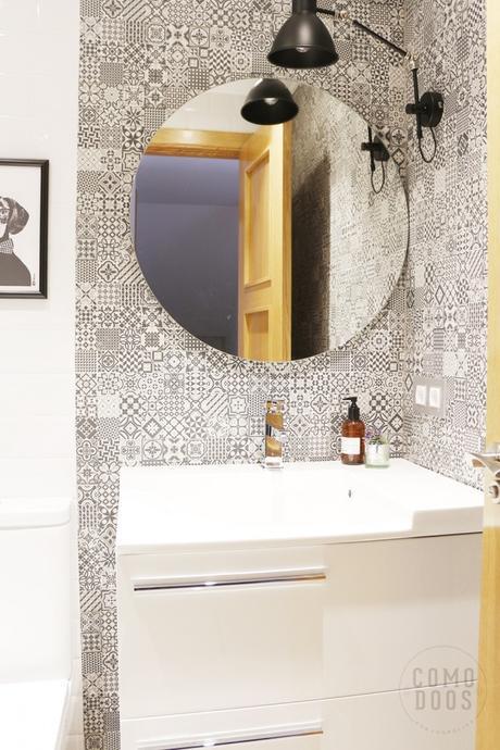 El nuevo baño. My Home y Leroy Merlin Flexo de pared en el baño