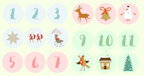 Elige tu  Calendario de Adviento imprimible para Navidad