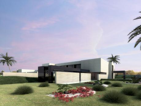 NUEVAS IMÁGENES DE OBRA DEL PROYECTO DE VILLA EN DUBAI DISEÑADO POR A-CERO