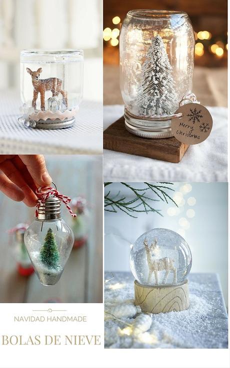 diy navideño, bolas de nieve diy navideño, bolas de nieve
