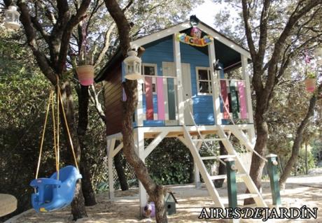RESULTADO INSTALACIÓN POR LOS PROPIOS CLIENTES DE UNA CASITA INFANTIL TOBY EN ALPEDRETE (MADRID)
