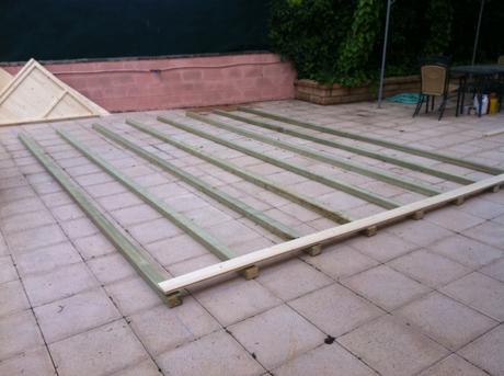 Como instalar paso a paso una caseta de madera Claudia