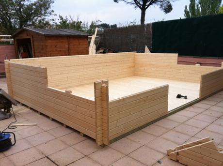 Como instalar paso a paso una caseta de madera Claudia