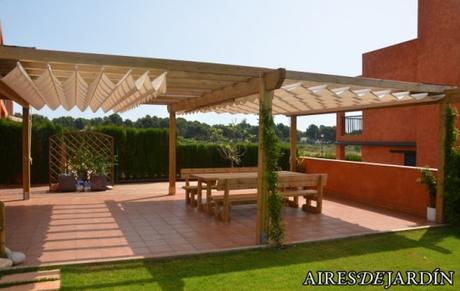 Que son las pérgolas de madera