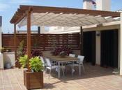 Escoger muebles madera para exterior terraza