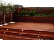 Terraza ático madera