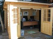 Resultado Instalación Caseta madera MARY nuestro cliente Rafa Majadahonda (MADRID)