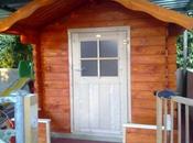 Caseta madera infantil modelo instalada nuestro cliente Javier Angel López Casar (GUADALAJARA)