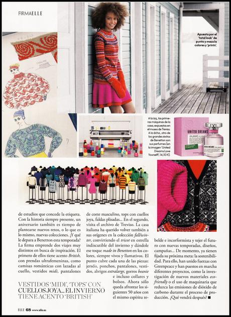 El rincón de ELLE: must, tendencias, Benetton, oficina, abrigos, ...