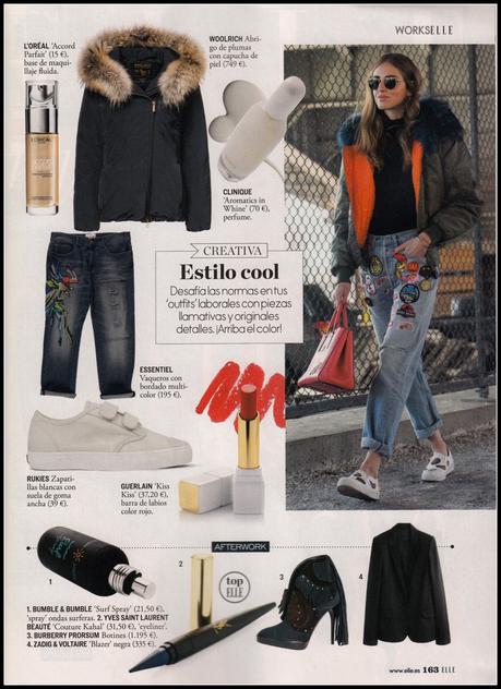 El rincón de ELLE: must, tendencias, Benetton, oficina, abrigos, ...