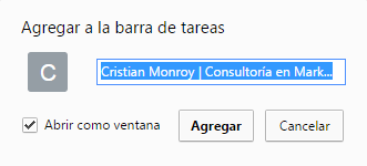 Convierte cualquier sitio web en una app independiente anclada a tu barra de tareas en sólo 3 pasos