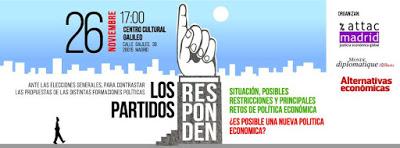 Debate económico en el Centro Cultural Galileo