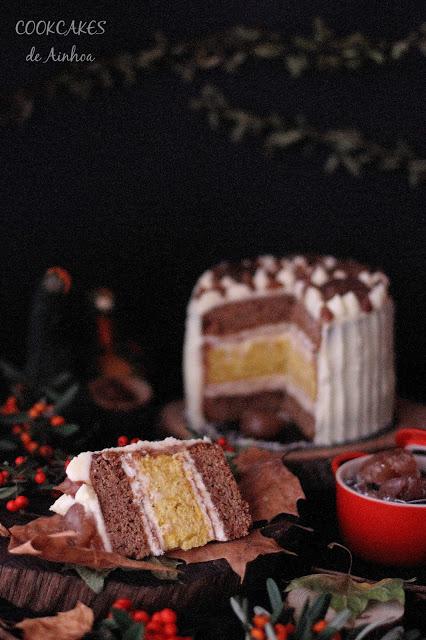 AUTUMN LAYER CAKE: CALABAZA, CASTAÑA Y PAIN D'ÉPICES