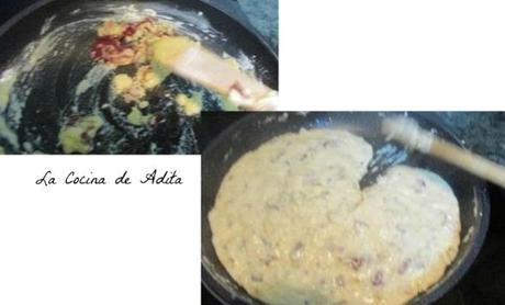 Croquetas de jamón y boletus