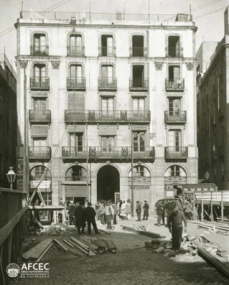 Barcelona, la Vía Laietana, su orígen y su historia...