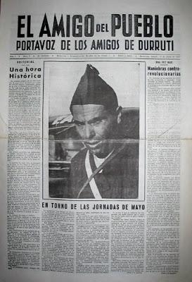 “Una teoría revolucionaria”. Editorial16 El Amigo del Pueblo, número 5. Barcelona, 20 de julio de 1937
