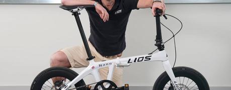 LIOS Bikes busca el título de la bicicleta plegable más ligera del mundo con un gran uso en fibra de carbono
