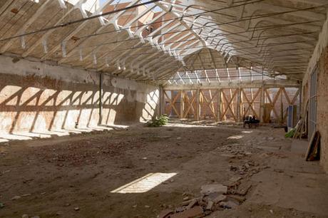 Mercado-Municipal Centro de Usos Múltiples en Getafe, diseñado por A-cero (Interiores)