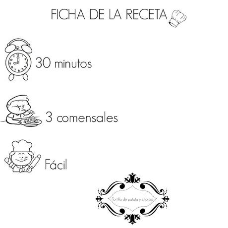 TORTILLA DE PATATA Y CHORIZO