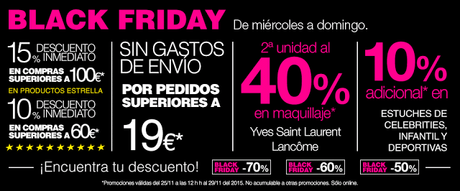 Descuentos Black Friday 2015