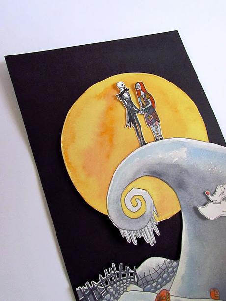 Lámina Pesadilla Antes de Navidad