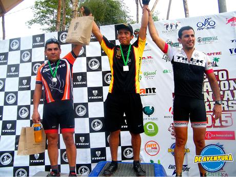 Ganadores Master-A reto amazon mountain bikers