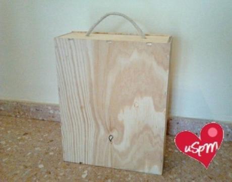 transformar caja de vinos en cocinita de madera para niños