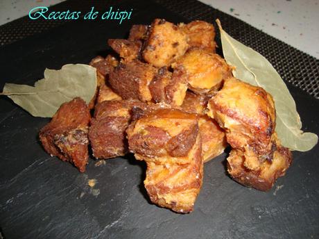 CHICHARRONES CON MANTECA COLORÁ