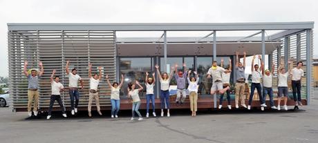 El equipo ganador con SURE de la Universidad Stevens