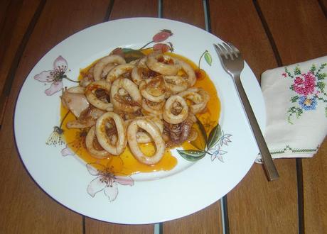 Calamares al pimentón