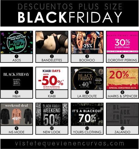 Black Friday · Descuentos Tallas Grandes