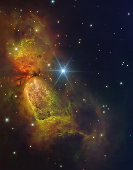La nebulosa bipolar Sharpless 2-106