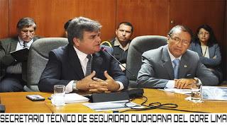 GORE LIMA DEMANDA MÁS RECURSOS  PARA COMBATIR LA DELINCUENCIA…