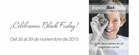 Especial Black Friday Cartel Black Friday y texto