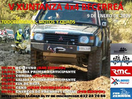 V XUNTANZA 4X4 BECERREA 2016