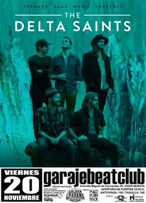 The Delta Saints - 20/11/2015 - Garaje Beat (Murcia)