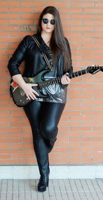 Outfit of the Day ~ Leggins & Guitarras ~ Rock 'n' Roll