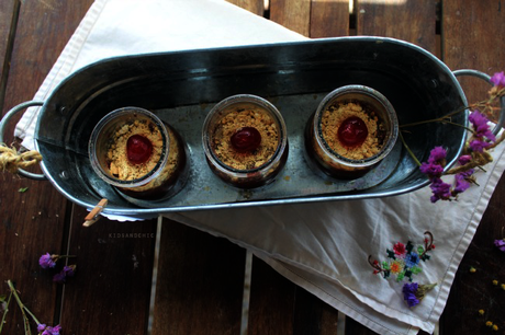 Mousse de chocolate y  galletas  . Receta para principiantes