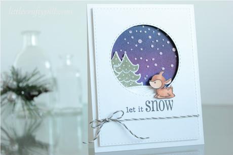 Window Christmas card