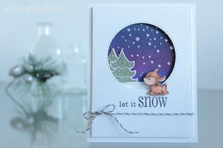 Window Christmas card