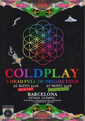 Coldplay agotan y harán doblete en el Estadio Olímpico de Barcelona (y estrenan nuevo videoclip)