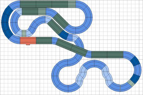 Nº 1361 y 1362. Un circuito Ninco sobre dos tableros en Z y una ampliacion