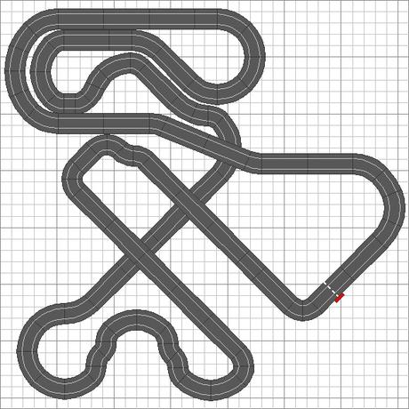 Nº 1361 y 1362. Un circuito Ninco sobre dos tableros en Z y una ampliacion