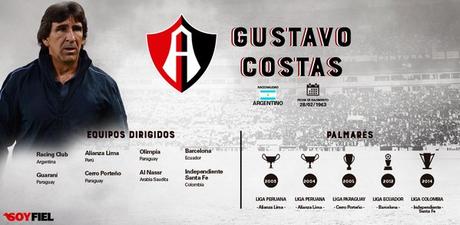 Gustavo Costas nuevo DT del Atlas