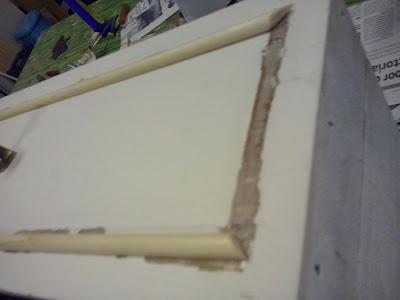 ♥ ♥ ♥ APARADOR Y VITRINA COMEDOR, TRANSFORMACIÓN, PREPARANDO PARA EL CAMBIO