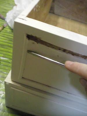 ♥ ♥ ♥ APARADOR Y VITRINA COMEDOR, TRANSFORMACIÓN, PREPARANDO PARA EL CAMBIO